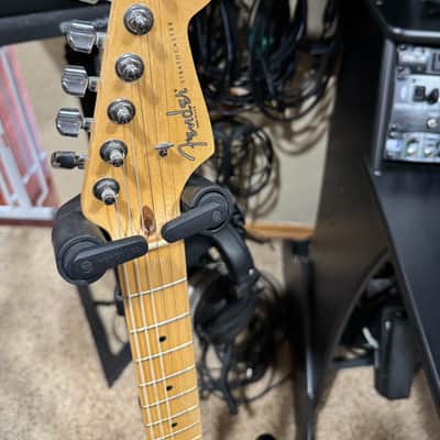 Fender Fat Strat HSS 2001 - Black image 2