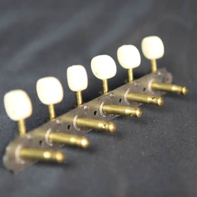 Vintage Waverly 6 On-a-Plate Tuners 1960's Nickel NOS! UNUSED! image 9