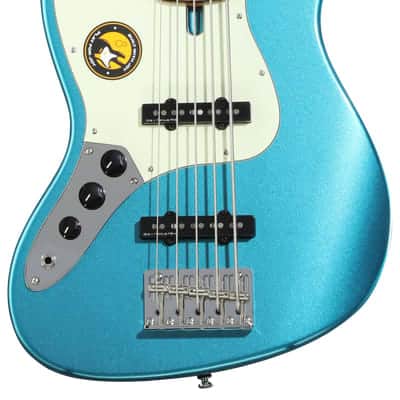 Sire Marcus Miller V5 5-string Left-handed Electric Bass Guitar - Tide Pool image 2