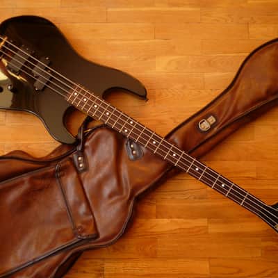 Fernandes Limited Edition PH Dinky Bass MIJ 1985 Black image 12