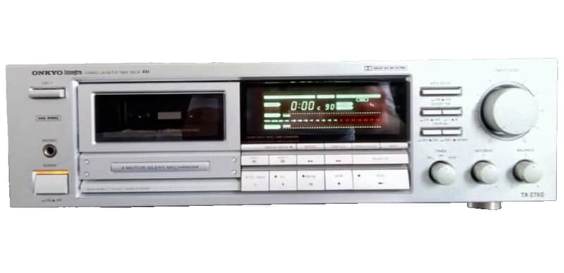 ONKYO Integra TA-2760 Rare Vintage Cassette Deck Japan 1990s Serviced Warranty image 1