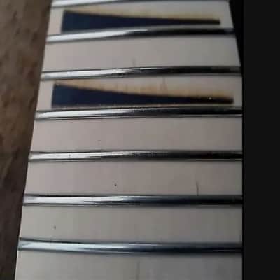 24 SHARK FIN NECK MAPLE GUITAR NECK WITH FLOYD ROSE NUT INSTALLED DIY NECK image 3