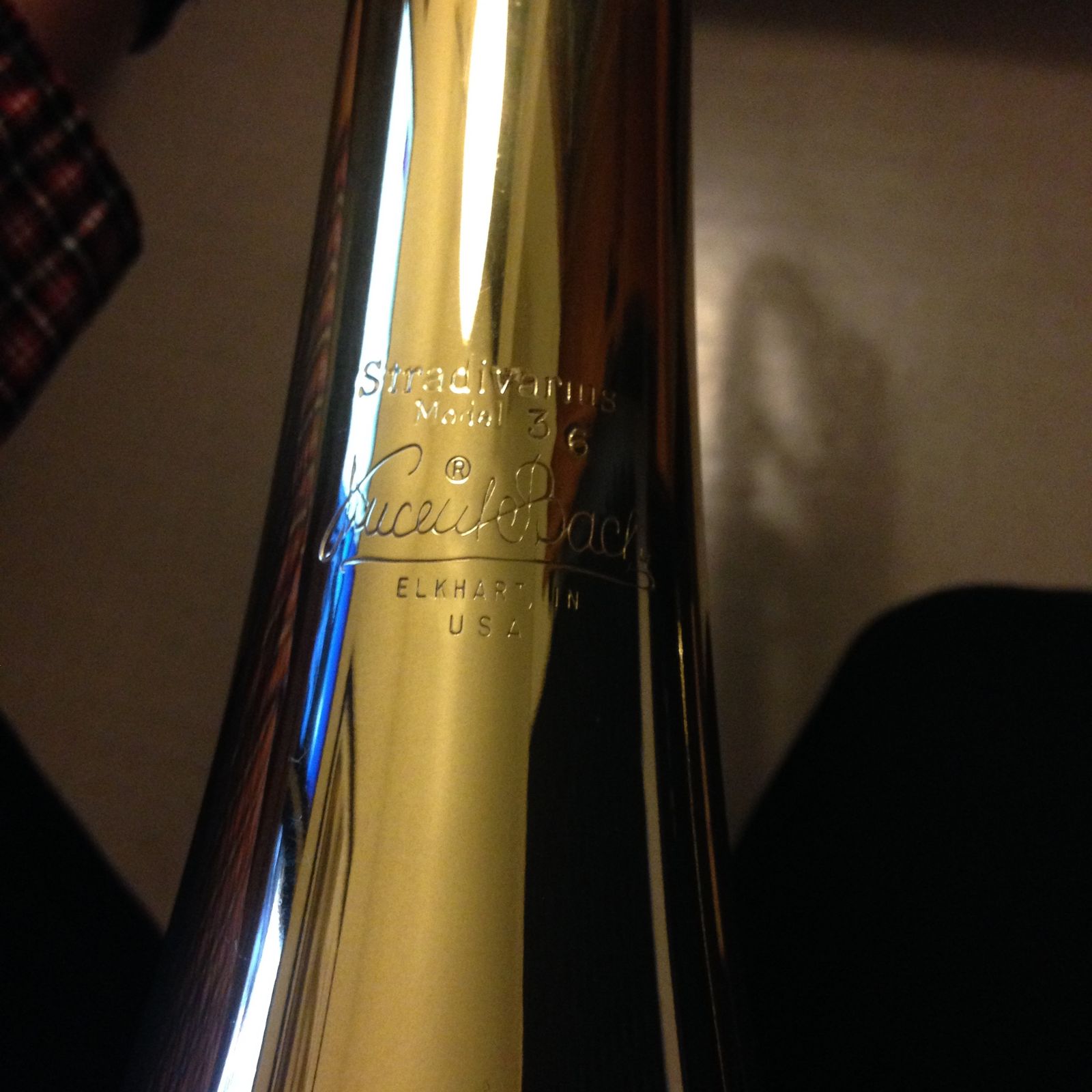Bach 36B Stradivarius Professional Model Tenor Trombone w