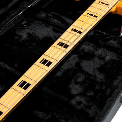 Gator Cases Hard-Shell Wood Case for Electric Bass Guitars; Fits Fender Precision/Jazz Bass, & More (GWE-BASS),Black image 4