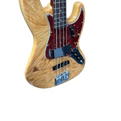 Fender Custom Shop NOS Artisan Jazz Bass, Flame Maple Burl/Rosewood 9.4 LBS *IN STOCK* image 3