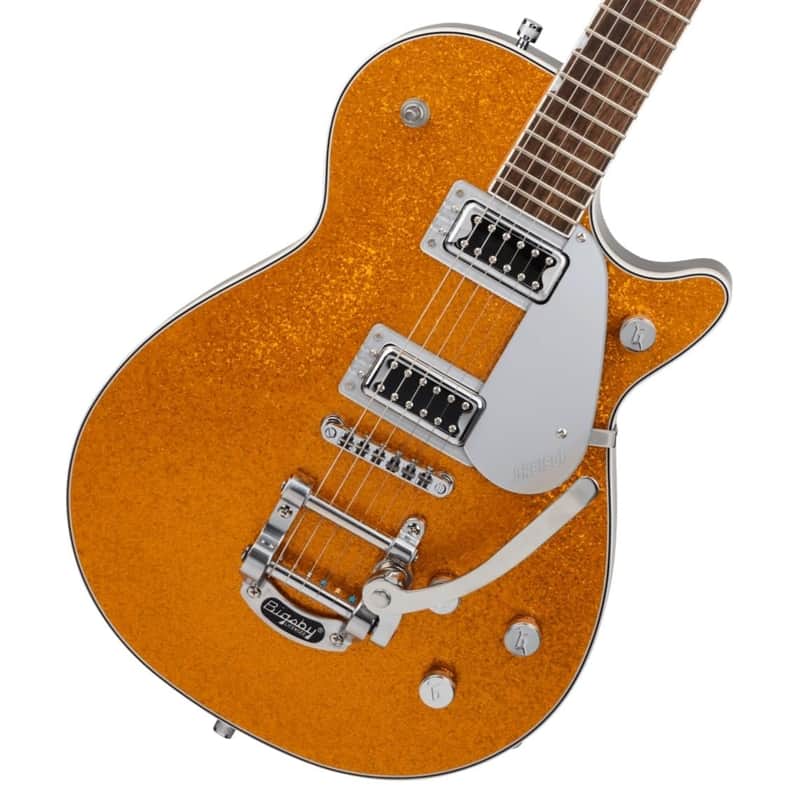 Mint Gretsch Electromatic Jet Electric Guitar - Gold Sparkle image 1