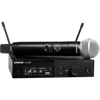 Shure SLXD24/SM58 Wireless Vocal Microphone System With SM58 Band H55 image 1