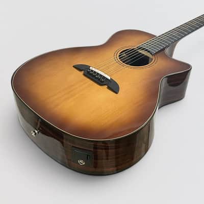 Alvarez AGE95CESHB Grand Auditorium Red Cedar/Macassar Ebony Acoustic-Electric Guitar - Shadowburst image 14