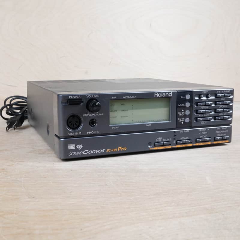 Roland Sound Canvas SC-88 Pro Desktop MIDI Sound Module 1999 image 1