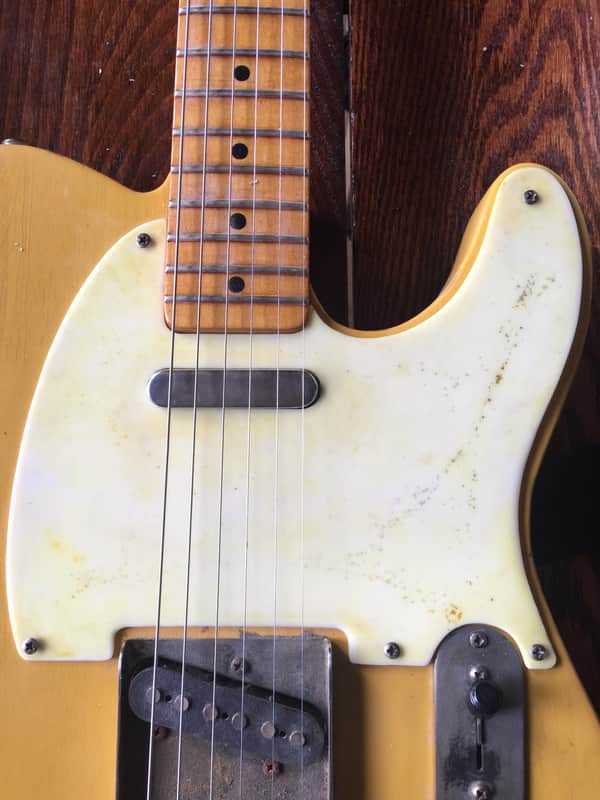Relic Vintage Telecaster fit/ Lacquer Polished / Cream Relic image 1