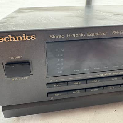 Technics SH-GE70 Stereo Graphic Equalizer Made in Japan Tested & Working image 2