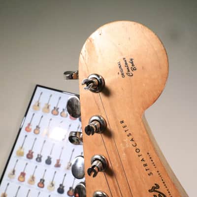 1993 Fender MIJ Stratocaster HSS Floyd Rose Blackburst image 21