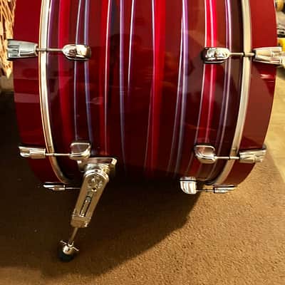 Tama Starclassic Walnut/Birch Bass Drum 22” x 14” in Lacquer Phantasm Oyster 2025 - Lacquer Phantasm Oyster image 8