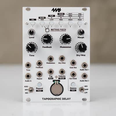 4ms Tapographic Delay Eurorack Module w/ Patch Cables #58922 image 2