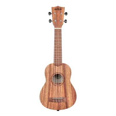 Kala Brand Music Co. Teak Collection, 4-String Ukulele, Natural, Soprano (KA S) image 2