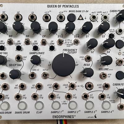 Endorphin.es Queen of Pentacles Eurorack Synth Module 2020 - Present - Silver image 1