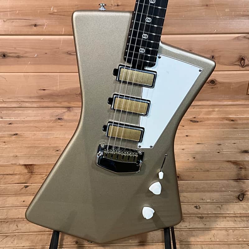 Ernie Ball Music Man St. Vincent Goldie Electric Guitar - Cashmere image 1