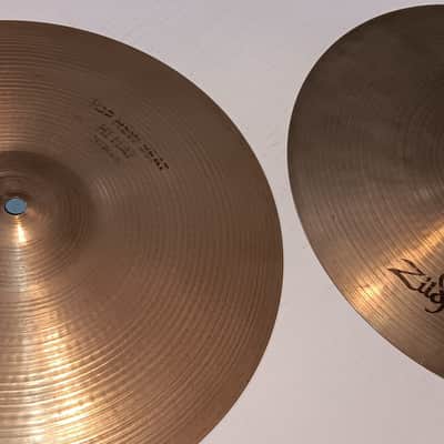 Zildjian 14" New Beat Hi-Hat Cymbals (Pair) 1982 image 10