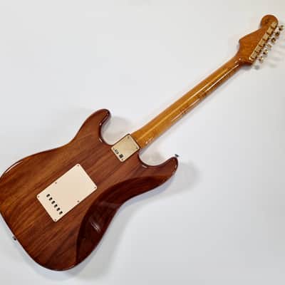Fender Stratocaster Artisan Claro Walnut 2016 Custom Shop Amber Tinted image 13