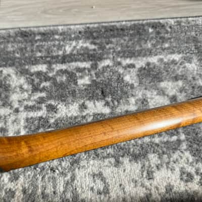 NEW Fender Licensed Allparts Flamed Quartersawn Roasted Maple Nitrocellulose Neck image 20