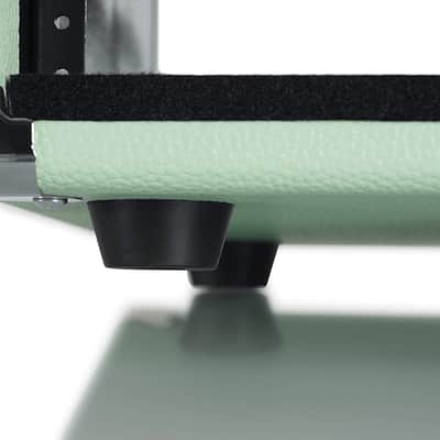 Gator - GR-RETRORACK-4SG - Vintage Amp Vibe Rack Case - 4U - Seafoam Green image 8