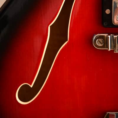 Höfner 4600 verythin – 1965 german vintage thinline archtop guitar image 9