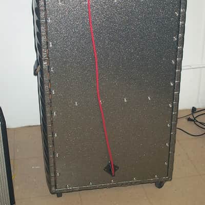 Kustom K200 J595 1966 Charcoal (Sparkle) /w/ Original 2x15" Jensen Cabinet NICE! image 4