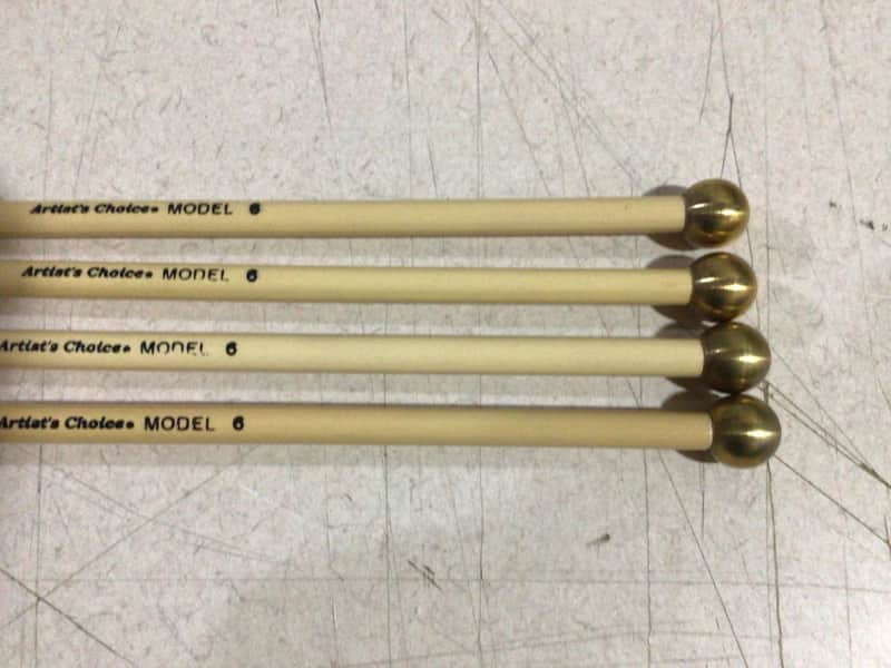 Grover Pro Percussion - Solo Glock Brass Mallets - 2 PAIRS image 1