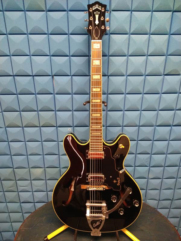 Guild Starfire SF-V 2018 - Black image 1