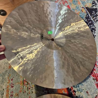 Name Brand 14" Boutique Hammered Hi Hats 1053g/1257g image 6