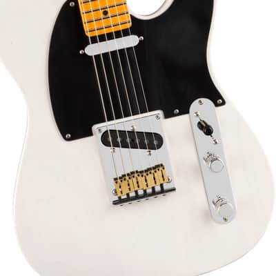 Fender American Ultra Luxe Vintage '50s Telecaster, Maple Fingerboard, White Blonde image 3