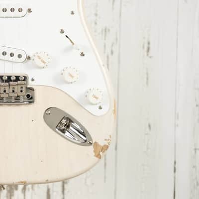 Fender Custom Shop LTD Fat '54 Relic Stratocaster - 2024 - White Blonde image 12