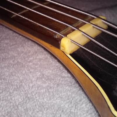 1970's Kay K-2B Bass Sunburst image 22