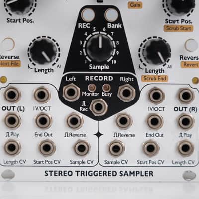 4ms Stereo Triggered Sampler Eurorack Module w/ Patch Cables #58937 image 5