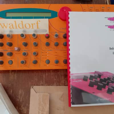 Waldorf Microwave XT Rackmount Wavetable Synthesizer 1998 - Orange image 16