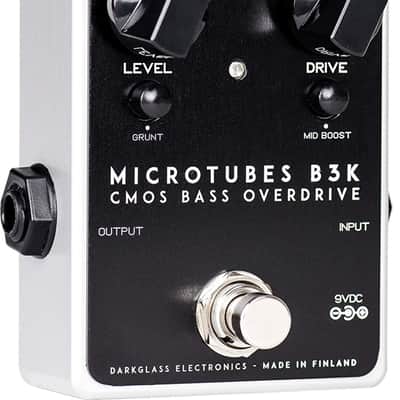 Darkglass Microtubes B3K 2.0 Bass Distortion Pedal w/ 4 Cables! image 3