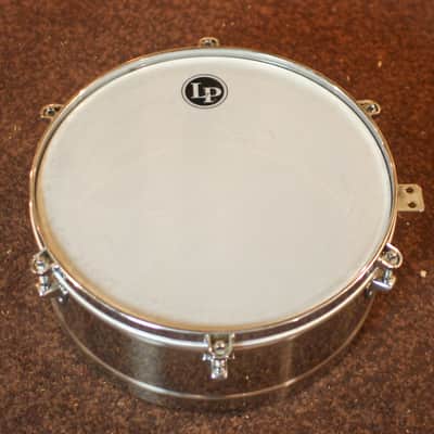Used LP 14" Tito Puente Signature Stainless Steel Timbale image 4