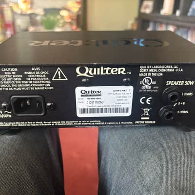 Quilter 101 mini 50-Watt Guitar Head 2010s - Black image 2