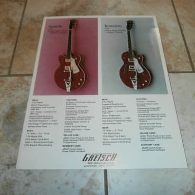 Vintage 1973 Gretsch Chet Atkins Guitar Models Catalog! Rare, Original Case Candy! image 3