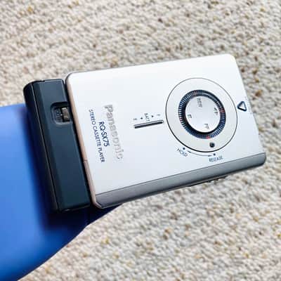 [RARE] PANASONIC SX75 Walkman Cassette Player, EX Silver ! Running ! image 8