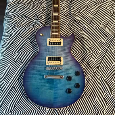Gibson Les Paul Traditional Pro V 2021 Blueberry Burst image 1