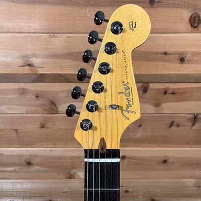 Fender American Professional Classic Stratocaster HSS Electric Guitar - Faded Sherwood Green Metallic image 3