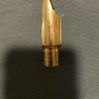 Otto Link OLM-402-8S Super Tone Master Metal Alto Sax Mouthpiece - 8* 2010s - Gold image 3