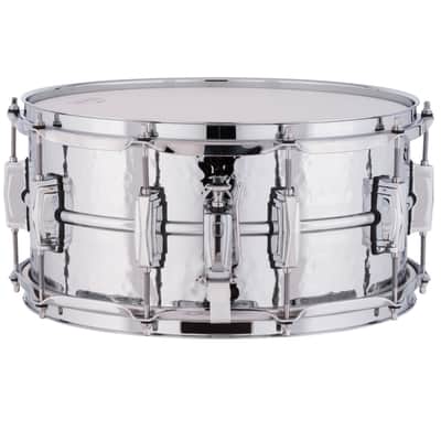 Ludwig LM402K Supraphonic 6.5x14 Hammered Shell, Imperial Lugs Snare Drum image 2
