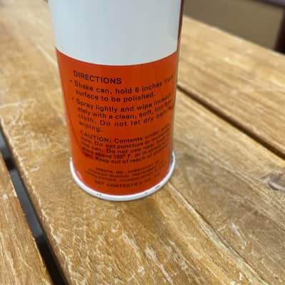 Gibson Vintage Guitar Polish 1960's - Orange/White image 3