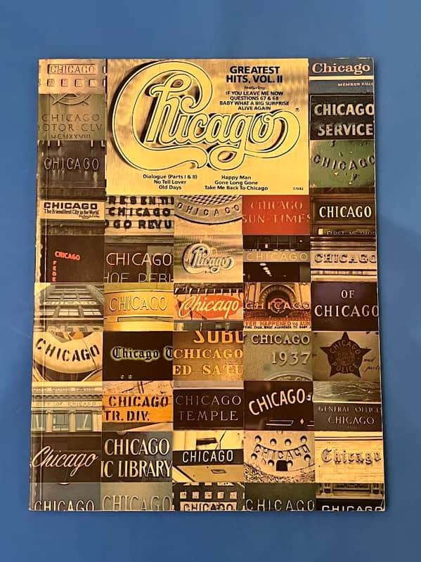 Chicago Greatest Hits Vol. II Piano, Vocal & Guitar Sheet Music Book image 1