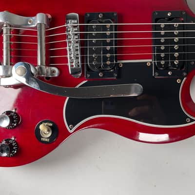 1996 Gibson '61 SG Reissue Cherry Finish Added Bigsby w/OHSC image 17