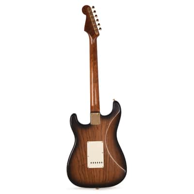 Fender Custom Shop '50s Roasted Stratocaster Journeyman Relic Black Burst Master Built by Kyle McMillin w/Roasted Birdseye Maple Neck (Serial #R138290) image 6