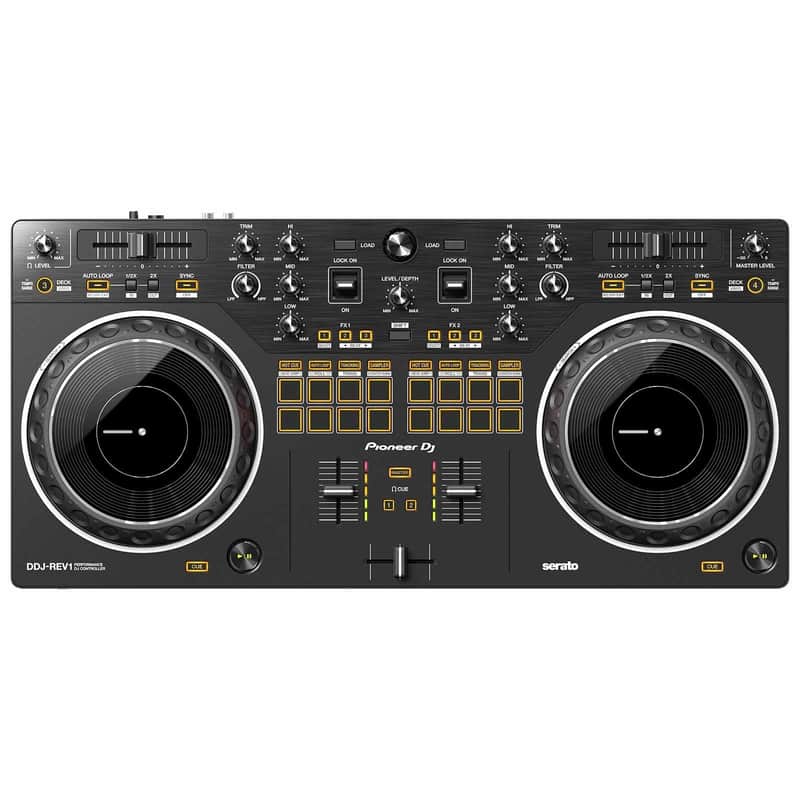 Pioneer DJ DDJ-REV1 Scratch Style 2-Channel Serato DJ Lite Controller - Open Box Mint image 1