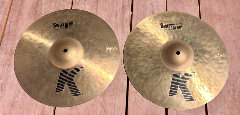 Zildjian 14" K Series Sweet Hi-Hat Cymbals (Pair) 2018 - Present - Traditional image 1